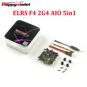 Happymodel ELRS F4 2G4 AIO 5in1 Flight Controller built-in SPI 2.4GHz ELRS - Picture 1 of 7
