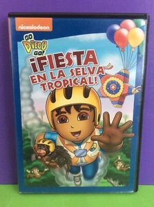 GO DIEGO GO! FIESTA EN LA SELVA TROPICAL- NICKELODEON- DVD- USADO GARANTIZADO - Bild 1 von 3