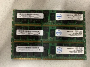 MICRONL 48GB(3X16GB) PC3L-10600R MEMORY MT36KSF2G72PZ-1G4E1HF - Picture 1 of 3