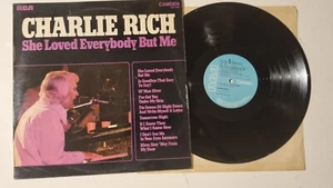 Charlie Rich - She Loved Everybody But Me - 1974 Stereo *N/Mint - Picture 1 of 3