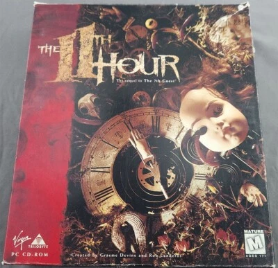 11th Hour DOS (PC, 1995) Big Box + Demo - Image 1 of 4
