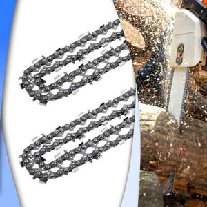 🔥2 Pack Chainsaw Chain .325" 0.050 Full Chisel 66 DL for 16" Husqvarna 435 435E - Picture 1 of 8