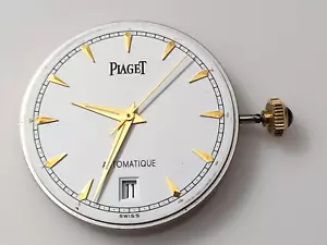 PIAGET POLO AUTOMATIC CAL 9511 FREDERIC PIGUET 951 (Dial, Hands & Mvt) -WORKING - Picture 1 of 7