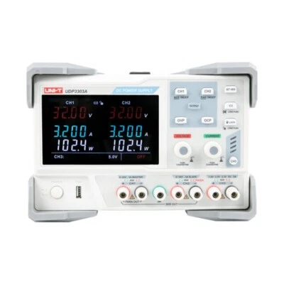 UNI-T UDP3303A Linear DC Programmierbares Labornetzteil, 3 Kanäle 30V 3A 195W - Bild 1 von 4