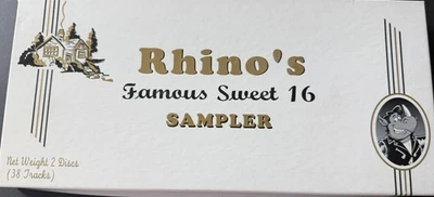 Rhinos Famous Sweet 16 Sampler Box Set- 38 Great Oldies Tracks - Image 1 of 4