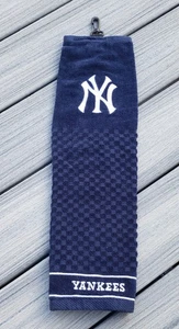 Navy MLB New York Yankees Golf Handtuch NYY - Bild 1 von 4