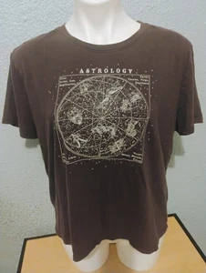 Camiseta Astrología Bonita Forma Con Todos Los Horóscopos Marca Caliente Quinto Sol XL - Imagen 1 de 4