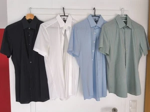 3x OLYMP Level 5 Body Fit Hemd Gr. 39 + 1x Strellson Slim Fit Gr. 40 - Bild 1 von 13
