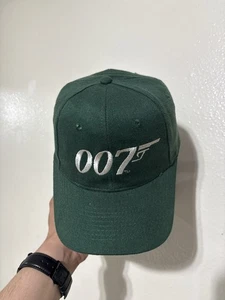Vintage 007 Snapback Mütze James Bond Movie Cap Goldeneye selten grün 90er - Bild 1 von 4