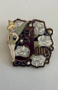 Disney Tinker Bell Juni Geburtsstein Blumen Pin mit Glitzer 2009 LE1000 - Bild 1 von 3