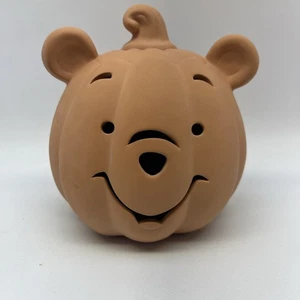 Disney Winnie Pooh Terra Cotta Illumina Jack O Lanterna Zucca Halloween Spettrale - Foto 1 di 8