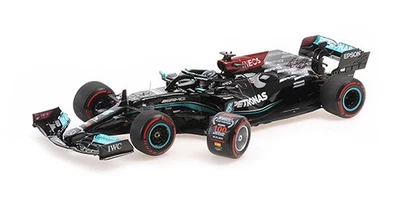 Minichamps 110210444 1/18 MERCEDES W12 100° POLE SPAGNOLO GP 2021 L. Hamilton - Immagine 1 di 4