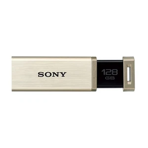 Sony USB Memory USB3.0 128GB Gold High Speed Type USM128GQXN Flash Drive Japan - Picture 1 of 9