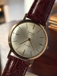 Vintage Uhr WERBA 17 Jew Mechanic Retro Watch Made In Swiss Herren Uhr Original  - Bild 1 von 22