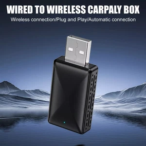 2 in 1 Wireless Android Auto Adapter Carplay Adapter USB Car Dongle Connect Box - Picture 1 of 4
