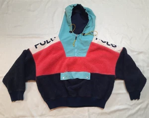 POLO LRL Lauren Ralph Lauren Active 1/4 Zip Long Sleeve Hoodie Large LESEN - Bild 1 von 14