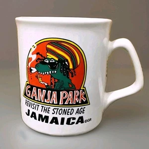 Ganja Park Revisit The Stoned Age Jamaica Cannabis Kaffeebecher Tasse Rarität - Bild 1 von 2