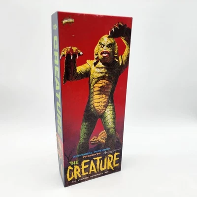 Vintage Aurora All Plastic Model Kit THE CREATURE 7501 Open Box Complete Horror - Image 1 of 4