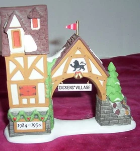 DEPT 56 VILLAGE 10 YEAR ANNIVERSARY POSTERN 98710 - Picture 1 of 1