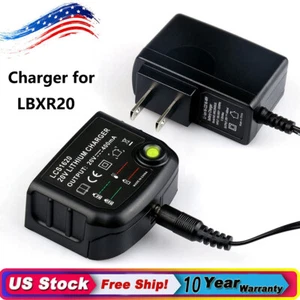 LCS1620 Charger for Black and Decker 20v max Charger 20V Lithium Battery LBXR20 - Picture 1 of 11