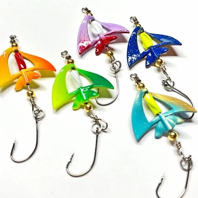 ARROW-Rotation Spoon Set | 5er-Set | UV-Aktiv |  Einzelhaken | Forellenköder - Bild 1 von 4