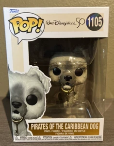 Figura Vinilo Funko Pop Disney World 50 Piratas del Caribe Perro Número 1105 - Imagen 1 de 8