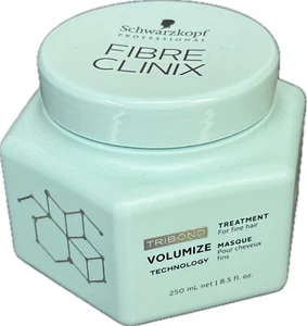 Schwarzkopf Fibre Clinix Volumize Treatment Masque 250 ml - 8,5 oz für feines Haar - Bild 1 von 7
