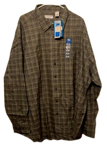 Vintage Covington 3XLT Big & Tall Long Sleeve Button Up Collared Shirt NWT - Picture 1 of 3