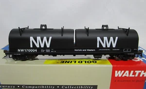 Walthers Gold HO Scale N&W Norfolk Western Round Hood Cushion Coil Car NOS - Picture 1 of 9