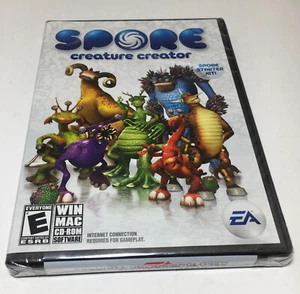 Spore Creature Creator - PC/Mac CD ROM Software EA 2008 Y-Folds NEW SEALED - Picture 1 of 3