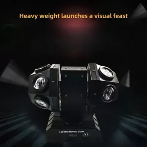 12 double headed dual polarized ball lights, beam stage effect, bar options - Picture 1 of 24