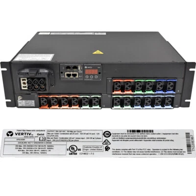 Vertiv Geist VP5UV300 DUS3E2R6-18CF17-x 18 x C13 16A per Circuit PDU - Bild 1 von 4