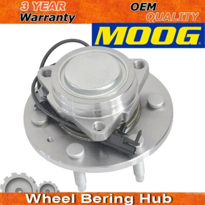 MOOG Front Wheel Bearing Hub for 07-13 Chevy Silverado GMC Sierra 1500 2WD 6Lug - Изображение 1 из 4