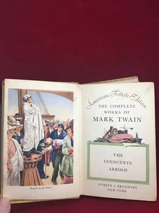 The Innocents Abroad Vol 2 Mark Twain 1911 Amercan Artists Edition - Picture 1 of 7