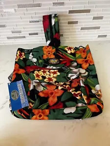Hawaii Spirit Backpack Travel Hiking Shopping School Book Bag Orange/Green NWT - Picture 1 of 16