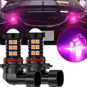 Luz de circulación diurna LED DRL rosa púrpura 9005 9011 para Honda Accord Civic - Imagen 1 de 7