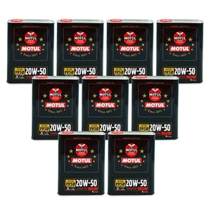 18 LITRI Olio Motore auto storiche MOTUL 20W50 Minerale 1950 70 API SF/CC 09MO51 - Foto 1 di 8