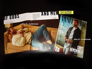 CHRIS HEMSWORTH 14 pagine articolo editoriale + copertina VANITY FAIR US maggio 2024 - Foto 1 di 1