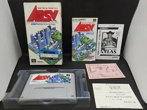 AIII S.V. A Ressha de Ikou 3 - NEW SAVE BATTERY - Super Famicom - SHVC-ATGJ-JPN - Picture 1 of 24