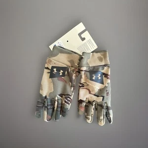 Under Armour Early Season Trigger Finger Forest Camo Hunting Gloves XL 1318574 - Picture 1 of 4