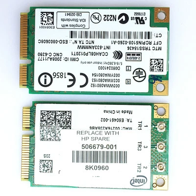 Intel WiFi Link 5300 Wireless Card 533ANMMW 802.11n For HP 8530p 6930 6530 6730p - Image 1 of 3