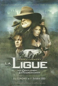 FLYER PLV - LA LIGUE DES GENTLEMEN EXTRAORDINAIRES avec SEAN CONNERY / ADVERT - Photo 1/1