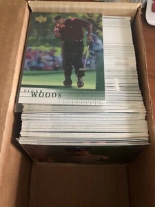 2001 Upper Deck Tiger Woods Rookie Card Golf #1 Upper Deck 200 Card Set PGA - Picture 1 of 12