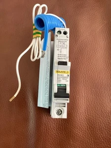 Square d 45amp Curve RCBO , Type B , New . - Picture 1 of 1