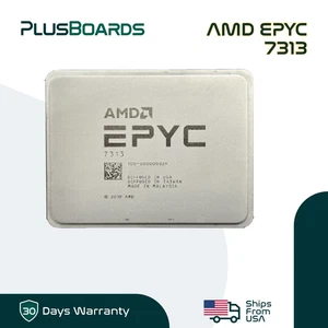 AMD EPYC 7313 3GHz 16Core SP3 128MB 155W 100-000000329 Server CPU entsperrt - Bild 1 von 4