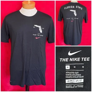 TEAM PUBLISHED FSU Florida State Seminoles Nike Shirt Size Medium Fear The Spear - Bild 1 von 8