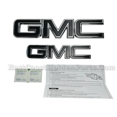 Nuevo kit emblema delantero y trasero GMC Acadia 2017-2019 OEM 84378383 84761151 Foto 1 de 4