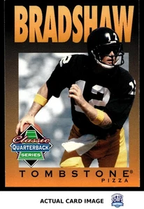 1994 Tombstone Pizza #2 of 12 TERRY BRADSHAW Pittsburgh Steelers HOF NM - Picture 1 of 4