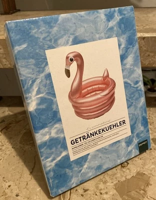 Depot Aufblasbarer Flamingo Kühler für Getränke Drinks Pool Garten Party - Bild 1 von 2