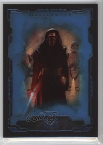 2016 Topps Star Wars Masterwork Blue Metallic Kylo Ren #41 4x4 - Picture 1 of 3
